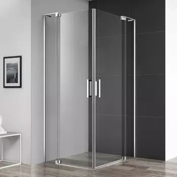 Душевой уголок Cezares Slider AH 2 90/100-100/110 C Cr профиль хром, стекло прозрачное SLIDER-AH-2-90/100-100/110-C-Cr