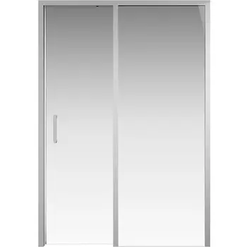 Душевой уголок Creto Nota стекло прозрачное профиль хром 140х70см 122-WTW-140-C-CH-6+122-SP-700-C-CH-6