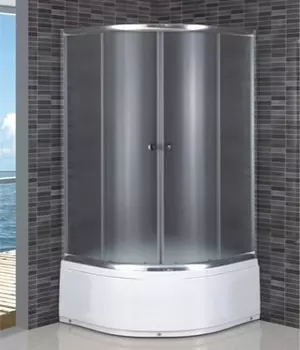 Душевой уголок Dolphin TN-110 100x100 с поддоном, стекло fabric 28911100-101