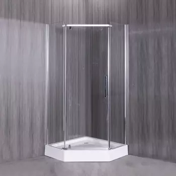 Душевой уголок Esbano ESR-8170 100х100 см, профиль хром