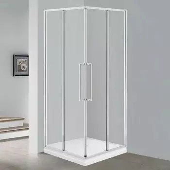 Душевой уголок Esbano Surf ESS-90KV-C 90х90 см, профиль хром, стекло прозрачное