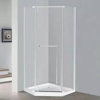 Душевой уголок Esbano Surf ESS-90PR-C 90х90 см, профиль хром, стекло прозрачное