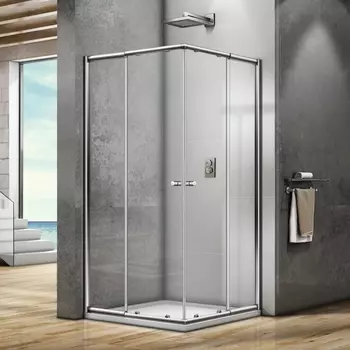 Душевой уголок Good Door Lira CR-100-C-CH 100x100 см ЛИ00007