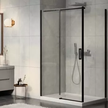 Душевой уголок Jacob Delafon Contra 170x90 профиль черный