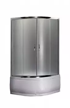 Душевой уголок Loranto CS-834 90х90х195 профиль сатин, стекло матовое CS-834 90*90*195