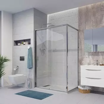 Душевой уголок Niagara Nova NG-62-12A-A70 120x70, прямоугольный, хром