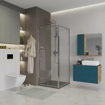 Душевой уголок Niagara Nova NG-63-9A-A70 90x70, прямоугольный, хром