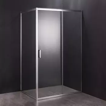 Душевой уголок Orange E23-12080TCR профиль хром