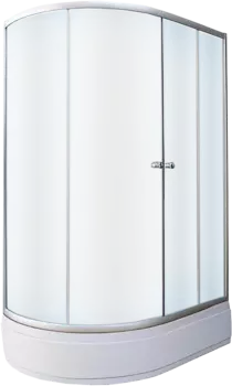 Душевой уголок Parly ZFM1201 R 120x80, с поддоном, правый, профиль хром /9213