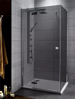 Душевой уголок Radaway Almatea KDJ 120x80 стекло графит L 32141-01-05NL