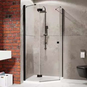 Душевой уголок Radaway Essenza New Black PTJ 90х100 L