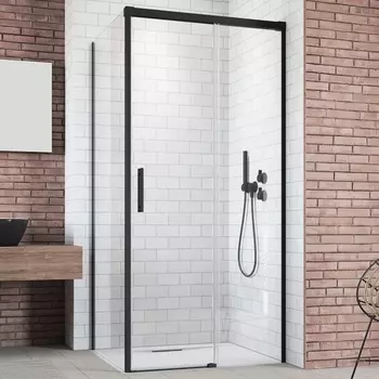 Душевой уголок Radaway Idea Black KDJ 100x75 R