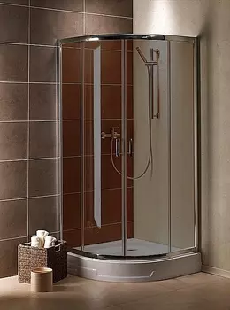 Душевой уголок Radaway Premium Plus A 80x190 коричневое стекло 30413-01-08N