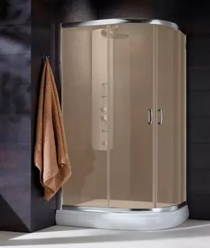 Душевой уголок Radaway Premium Plus E 120x90x190 коричневое стекло 30493-01-08N