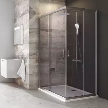 Душевой уголок Ravak BLRV2K 120х100, Transparent, профиль сатин