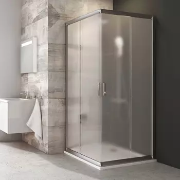 Душевой уголок Ravak BLRV2K 80х80, Grape, профиль сатин