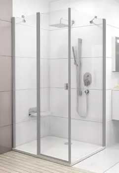 Душевой уголок Ravak CRV2-100+CPS Transparent, профиль сатин