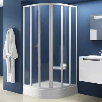 Душевой уголок Ravak SKKP6-90 Grape, профиль белый 32070100ZG