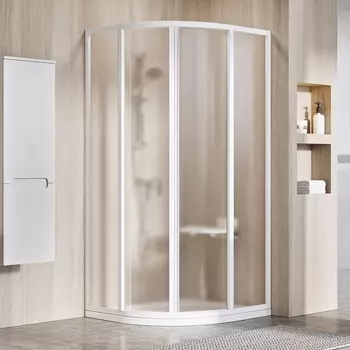 Душевой уголок Ravak Supernova SKCP4-90 195 Grape, профиль белый 3117O102ZG