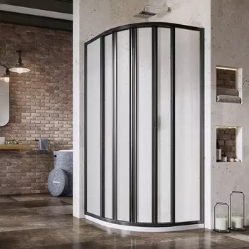 Душевой уголок Ravak Supernova SKKP6-80 195 Pearl, профиль черный 3204O30211