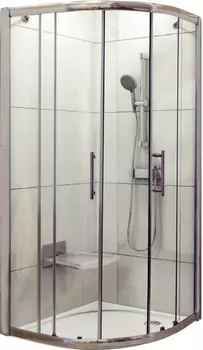 Душевой уголок Ravak XP2CP4-90 Transparent, блестящий профиль, с поддоном и сифоном 70508014