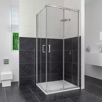 Душевой уголок RGW Classic CL-34 100х100, профиль хром 32093400-11