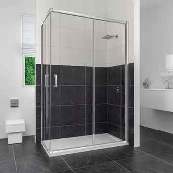 Душевой уголок RGW Classic CL-44 (885-900)x(985-1000)x1850, профиль хром 32094490-11