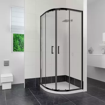 Душевой уголок RGW Classic CL-53-B 800x800x1850 профиль черный 06095388-14