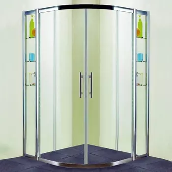 Душевой уголок RGW Hotel HO-512 130x130 см с полками 030651233-11