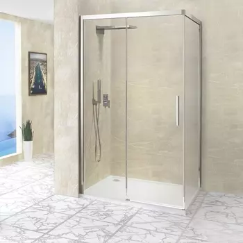 Душевой уголок RGW Leipzig LE-41 170x90x195 профиль хром, стекло прозрачное 34124197-11