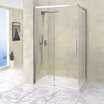 Душевой уголок RGW Leipzig LE-41 200x80x195 профиль хром, стекло прозрачное 34124280-11