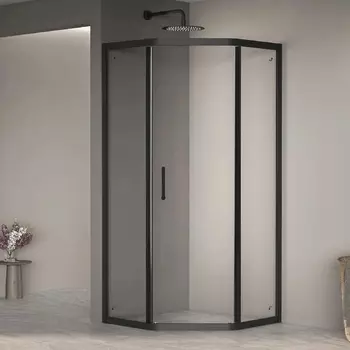 Душевой уголок RGW Passage PA-86B 1000x1000x1950, профиль черный 38088600-14