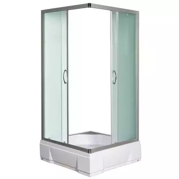 Душевой уголок River Morava 80x80х170 МТ профиль хром, стекло матовое 10000001301