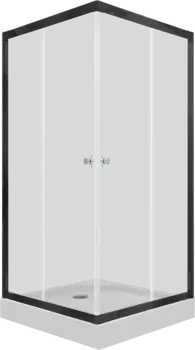 Душевой уголок Triton Вента Блэк Щ0000057853 80х80 см с поддоном