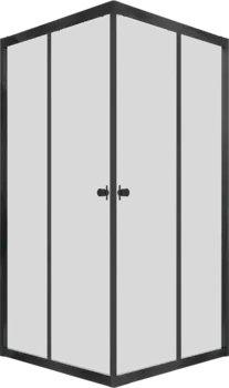 Душевой уголок Triton Вента Блэк Щ0000057857 80х80 см