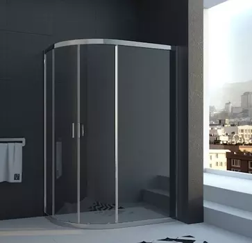 Душевой уголок Veconi Rovigo 120x80х195 профиль хром, стекло прозрачное RV03-12080A-01-19C1