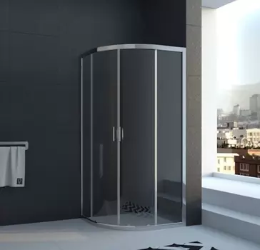 Душевой уголок Veconi Rovigo 80х80х195 профиль хром, стекло прозрачное RV01-80PL-01-19C1