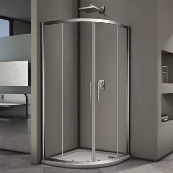 Душевой уголок Veconi Rovigo 80x80х190 профиль хром, стекло прозрачное RV07-80PL-01-19C3