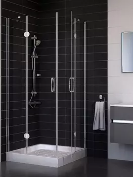 Душевой уголок Vegas Glass AFA 0080 08 01 стекло прозрачное, 80x80 AFA 080 08 01