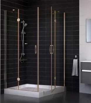 Душевой уголок Vegas Glass AFA 0090 05 01 стекло прозрачное, 90x90 AFA 90 05 01