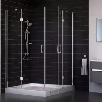 Душевой уголок Vegas Glass AFA 0100 08 01 стекло прозрачное, 100x100 AFA 100 08 01