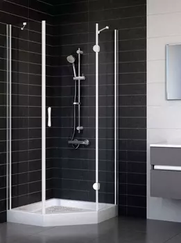 Душевой уголок Vegas Glass AFA-Pen 0090 01 01 R стекло прозрачное AFA-Pen 90 01 01 R