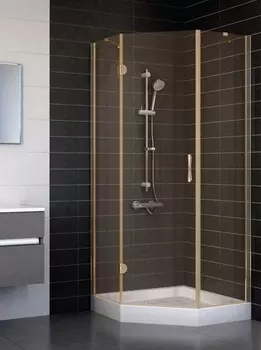 Душевой уголок Vegas Glass AFA-Pen 0090 05 05 L стекло бронза