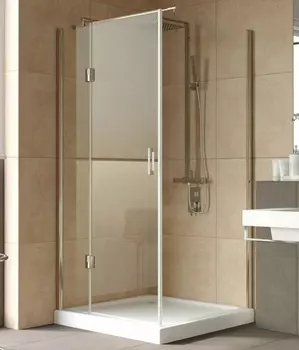 Душевой уголок Vegas Glass AFP-Fis Lux 0100 05 01 L профиль бронза, стекло прозрачное