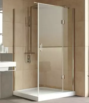 Душевой уголок Vegas Glass AFP-Fis Lux 120*90 05 01 R профиль бронза, стекло прозрачное