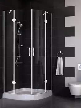 Душевой уголок Vegas Glass AFS 0080 01 01 стекло прозрачное, 80x80