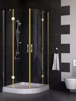 Душевой уголок Vegas Glass AFS 0080 09 01 стекло прозрачное, 80x80