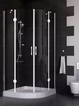 Душевой уголок Vegas Glass AFS 0090 01 01 стекло прозрачное, 90x90