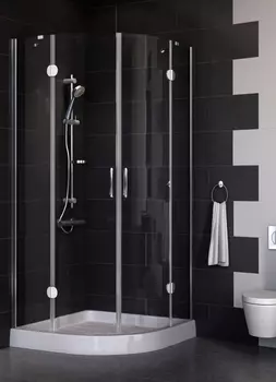 Душевой уголок Vegas Glass AFS 0090 08 01 стекло прозрачное, 90x90