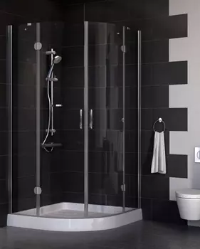 Душевой уголок Vegas Glass AFS 0100 07 01 стекло прозрачное, 100x100 AFS 100 07 01